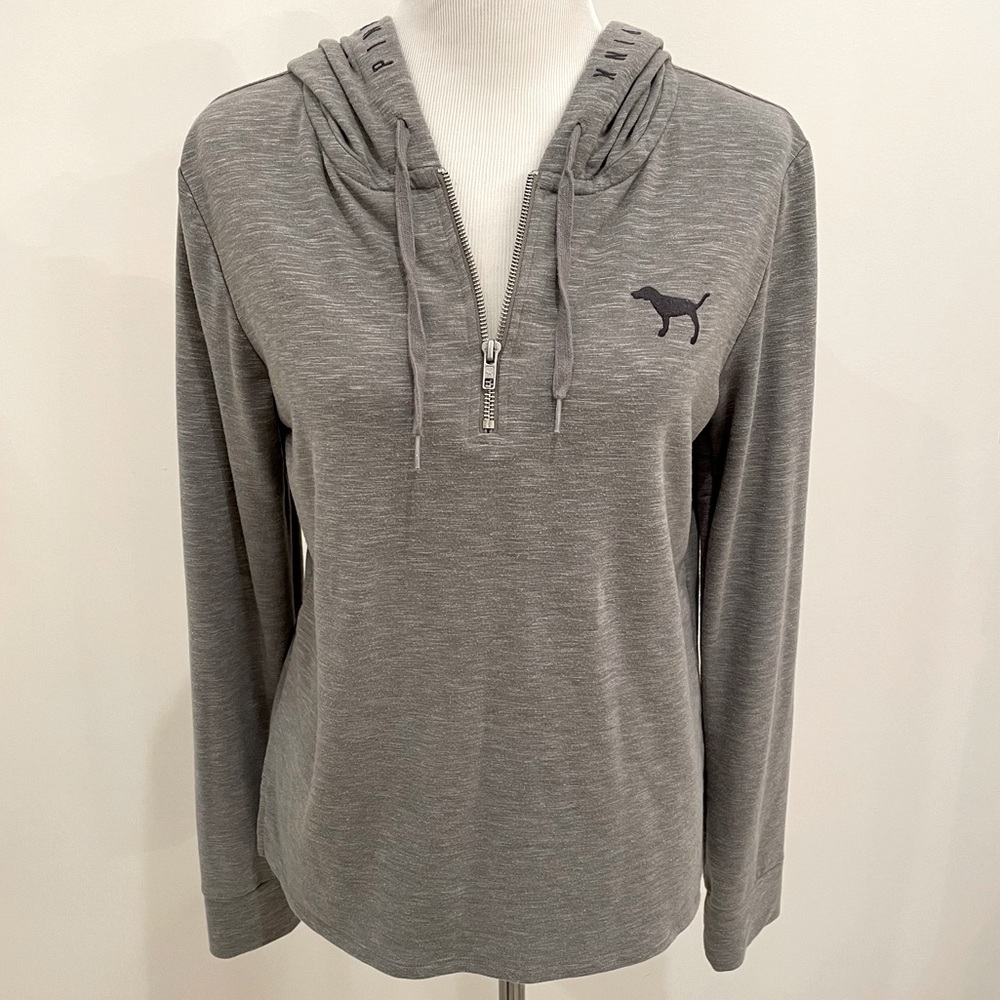 Victoria’s Secret Grey PINK Pullover Hoodie Size M